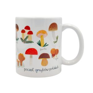 kubek ceramiczny grzybiarza "poczet grzybów polskich"