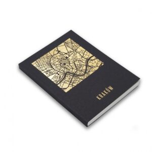 notebook A6 Map of Krakow