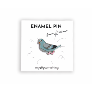 pin emaliowany Gołąb Kraków