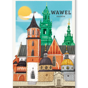 pocztówka Wawel Kraków