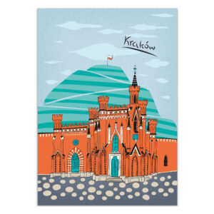 pocztówka Kraków Kopiec Kościuszki