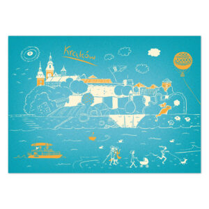 pocztówka Kraków Wawel