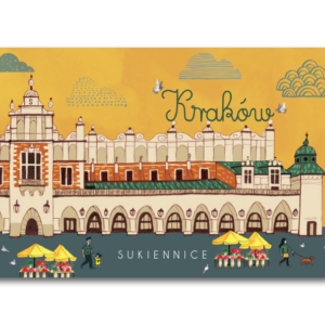 pocztówka Sukiennice Kraków