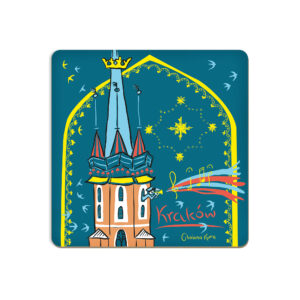 podkładka pod kubek Kraków Hejnał z Wieży Mariackiej