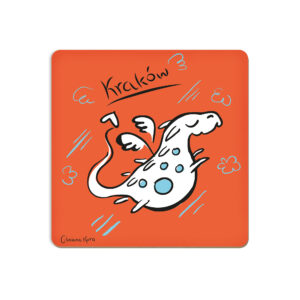 pad for the cup Kraków Dragon in the Clouds