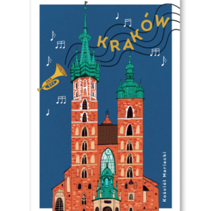 pocztówka Kościół Mariacki Kraków