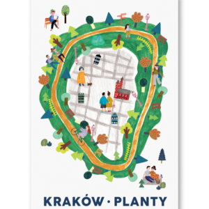 pocztówka Planty Kraków