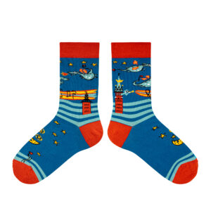 socks Kraków Dragons and bugle call from St. Mary's Tower