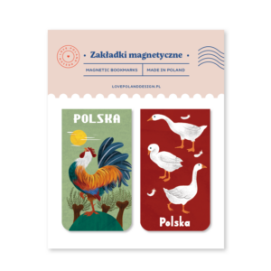 zakładki magnetyczne do książki Polska kogut i gęsi