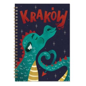 Zeszyt A5 Kraków Smok Ogień