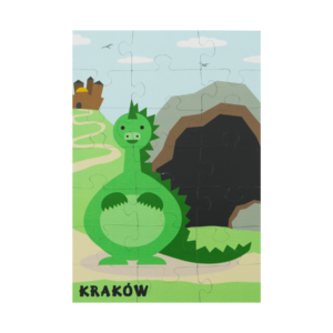 puzzle magnetyczne Kraków Smok
