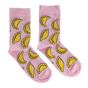 dumpling socks light pink
