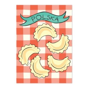 pocztówka polskie pierogi