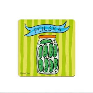 podkładka pod kubek polskie ogórki