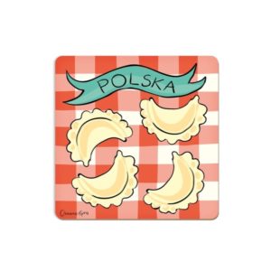 podkładka pod kubek polskie pierogi