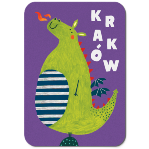 dragon barrel magnet from Krakow