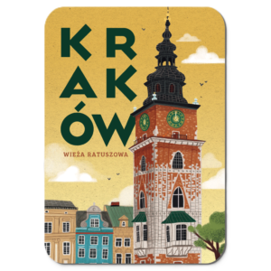 town hall tower magnet