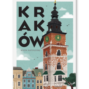 pocztówka Wieża Ratuszowa Kraków