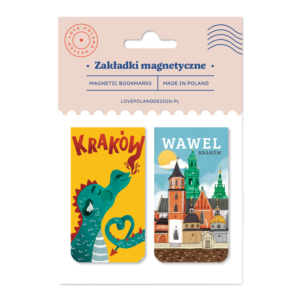 zakładki magnetyczne do książki Kraków Smok i Katedra na Wawelu