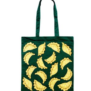 cotton bag dumplings, dark green