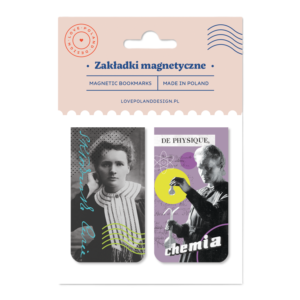 zakładki magnetyczne do książki Maria Skłodowska-Curie
