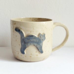 kubek ceramiczny z kotem