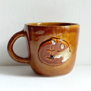 kubek ceramiczny z lisem nr 2