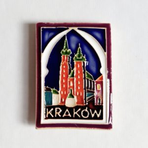 ceramiczny magnes Kraków Kościół Mariacki wzór nr1