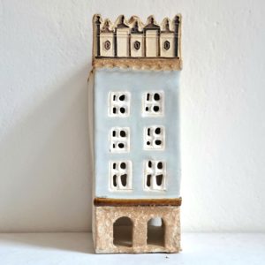 lantern tenement house light blue