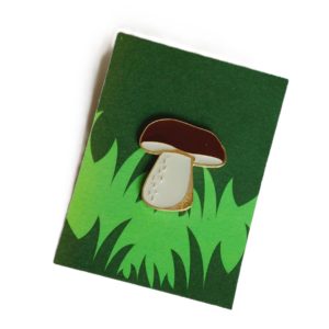 pin emaliowany borowik